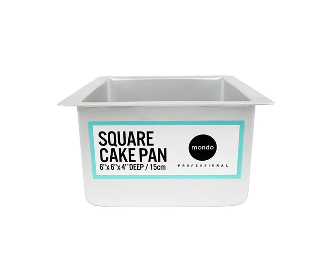 Deep Square Cake Pro Tin (10cm Deep Pan)