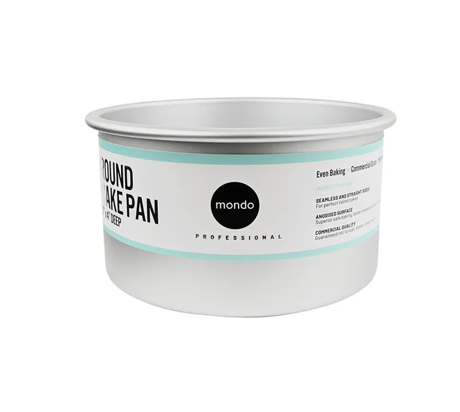 Deep Round Cake Tin Pro (10cm High Pan)