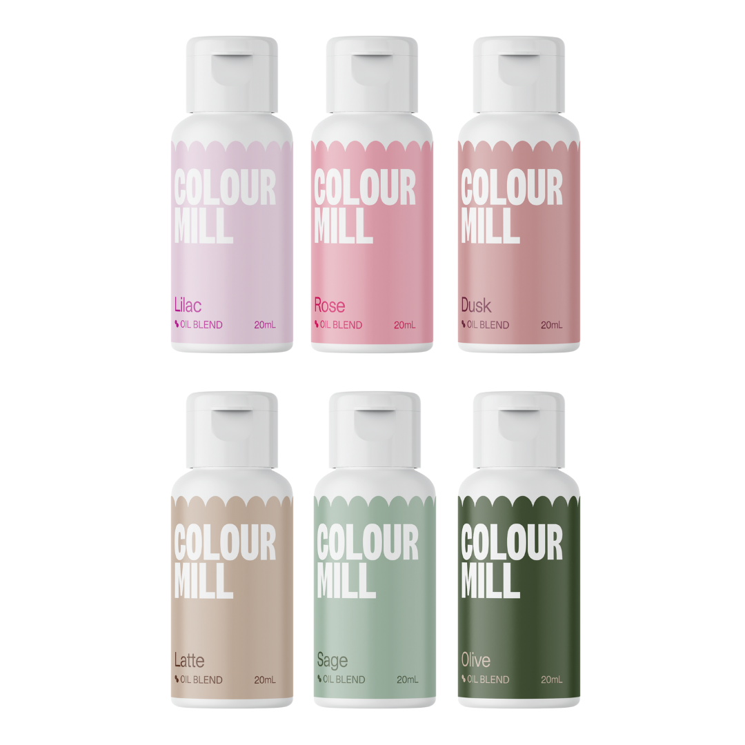 6pc Botanical Gel Colour Pack (20ml)