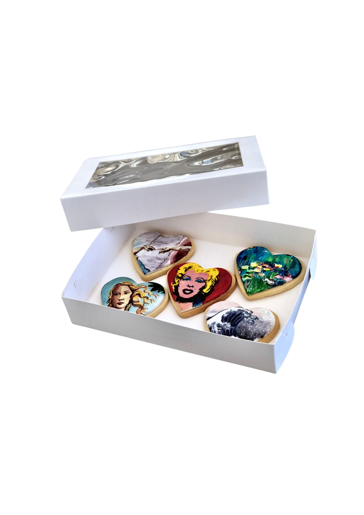 10pk Cookie / Biscuit Box (10x7")