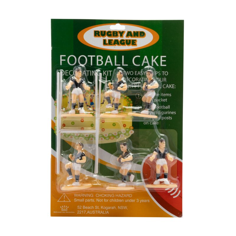 NRL Plastic Cake Topper Set