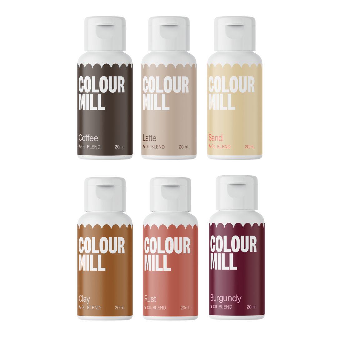 6pc Outback Gel Colour Pack (20ml)