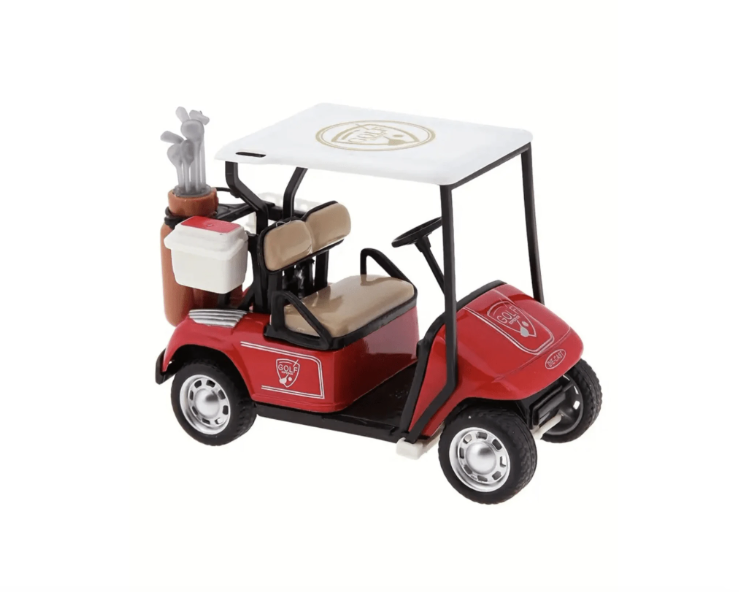 Golf Cart Die Cast Model Cake Topper