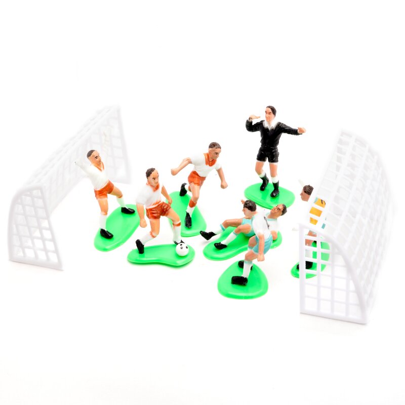 Soccer Plastic Cake Topper Set