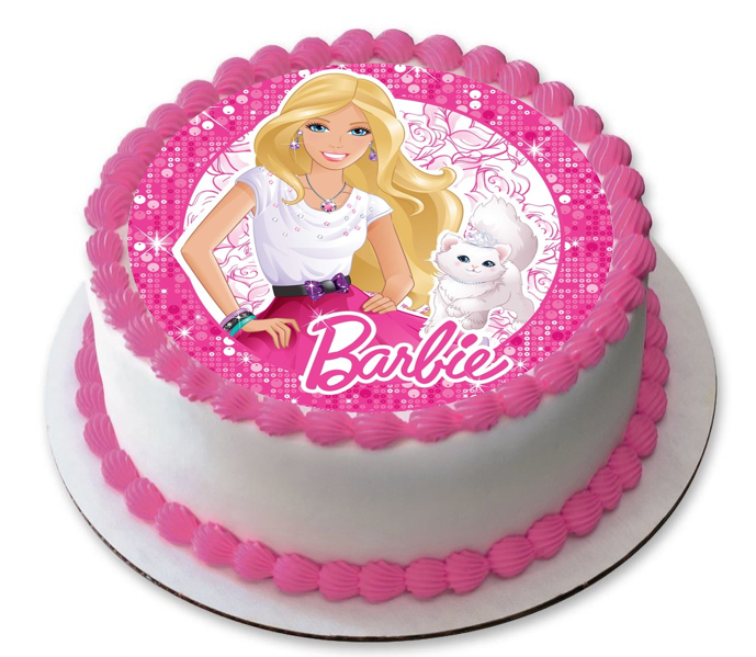 Barbie Edible Printed Topper #2