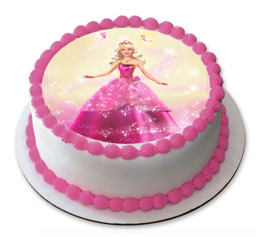 Barbie Princess Edible Printed Topper