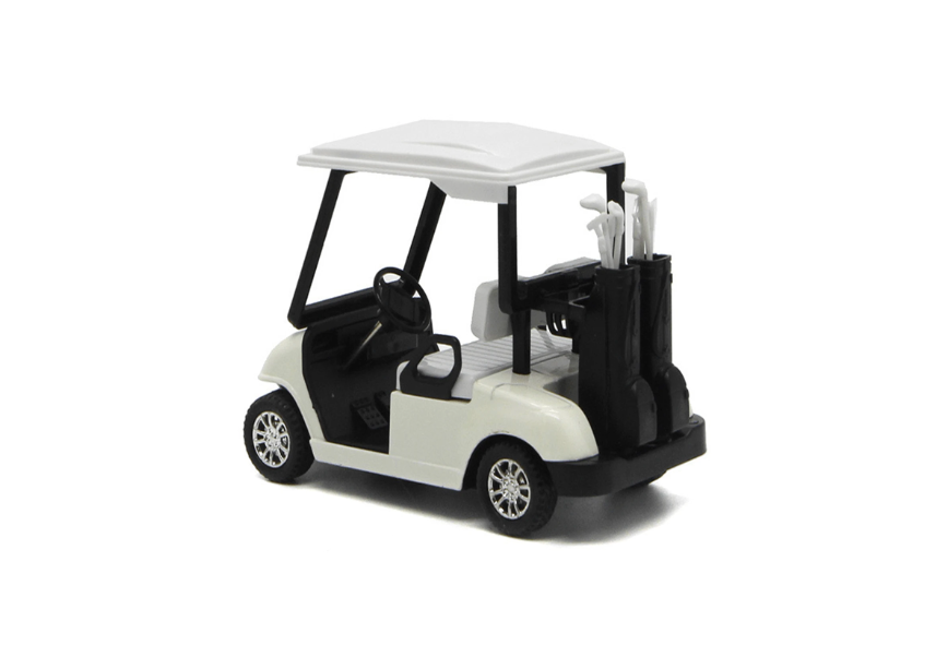 Golf Cart Die Cast Model Cake Topper