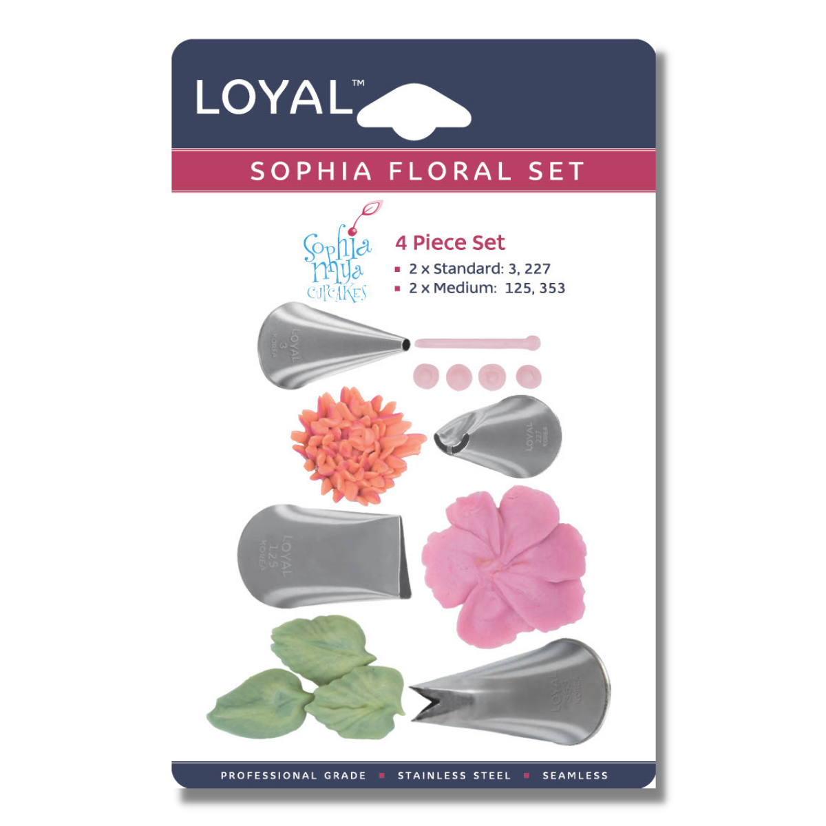 Sophia Floral Set - Piping Tips