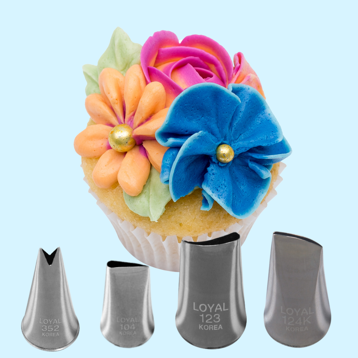 Mya Floral Set Piping Tips