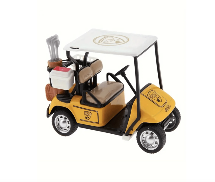 Golf Cart Die Cast Model Cake Topper