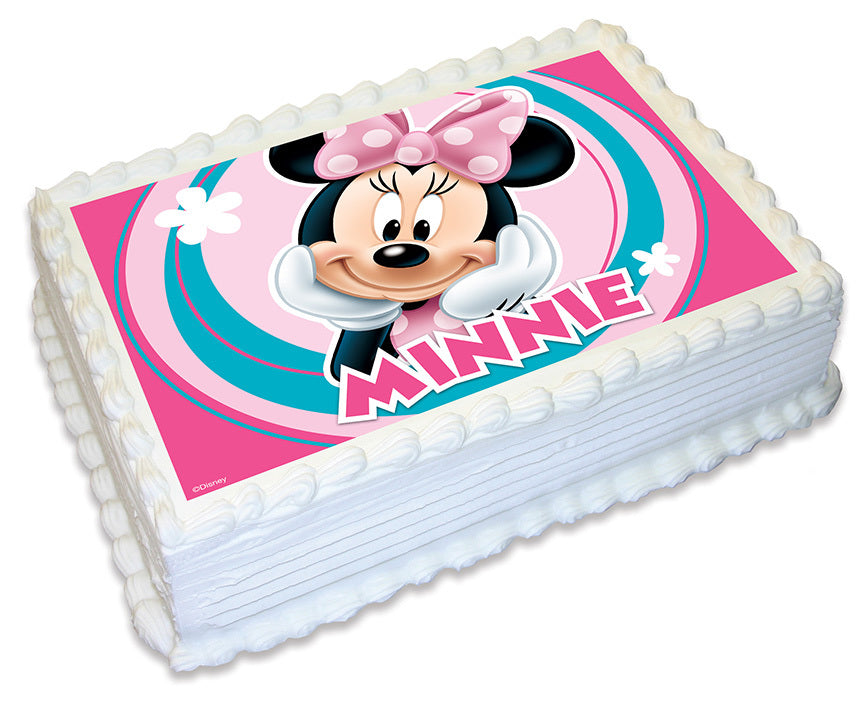 Minnie Mouse Edible Printed Topper #1